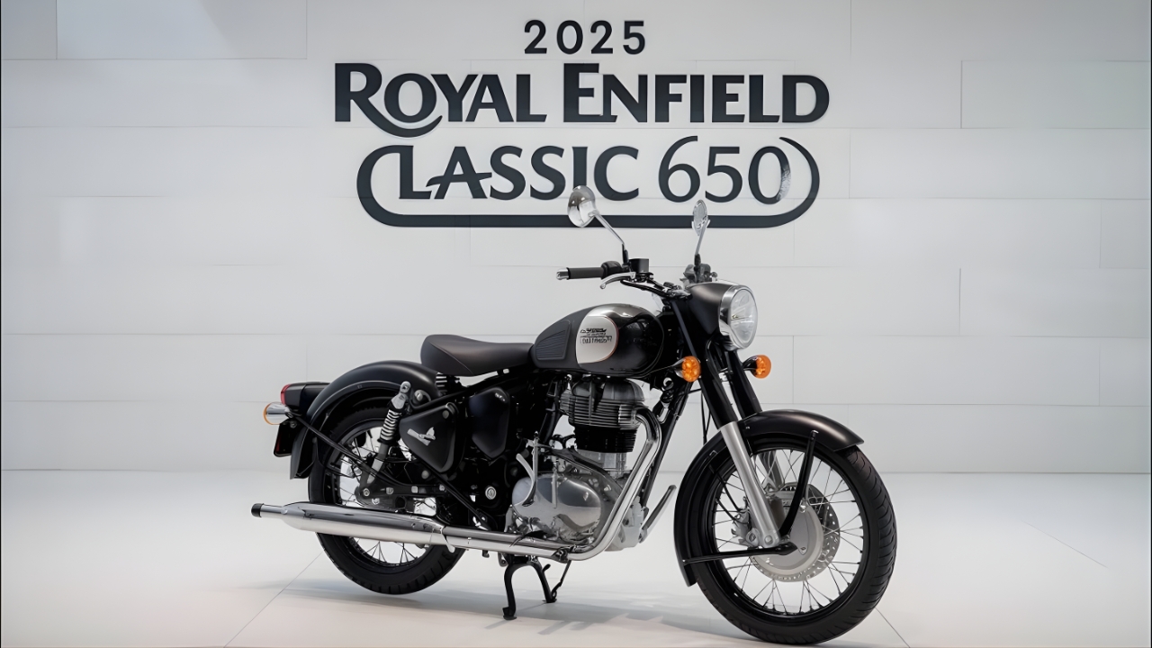 2025 Royal Enfield Classic 650 Unveiled – The Perfect Blend of Timeless Design, Modern Power, and Advanced Technology for the New Era