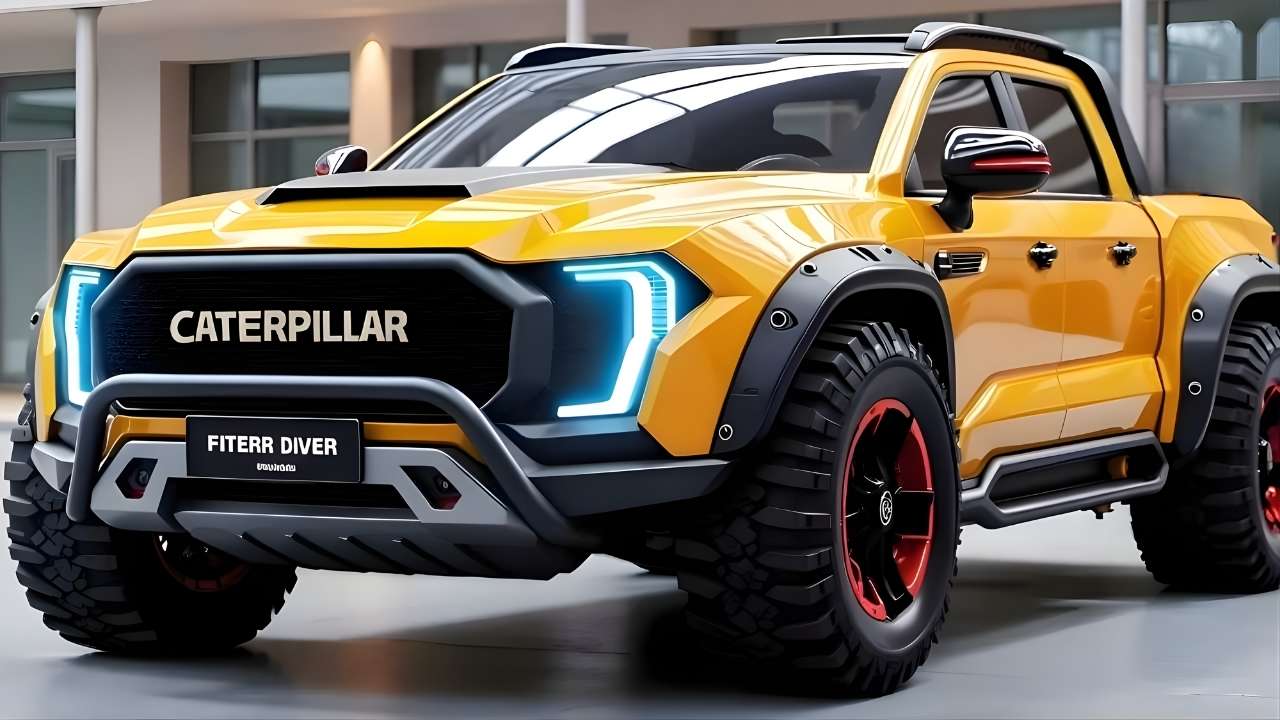 Caterpillar Pickup Truck 2026 Unveiled – Rugged Design, High Performance Engine, and Impressive Mileage Details Revealed