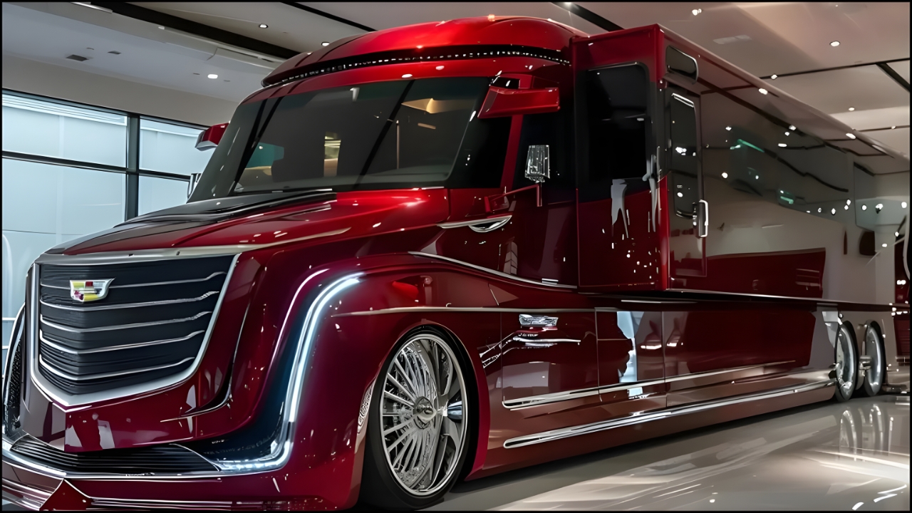 2026 Cadillac Motorhome Unveiled – Ultimate Luxury RV V8 Power, Futuristic Design, and Smart Living Innovation