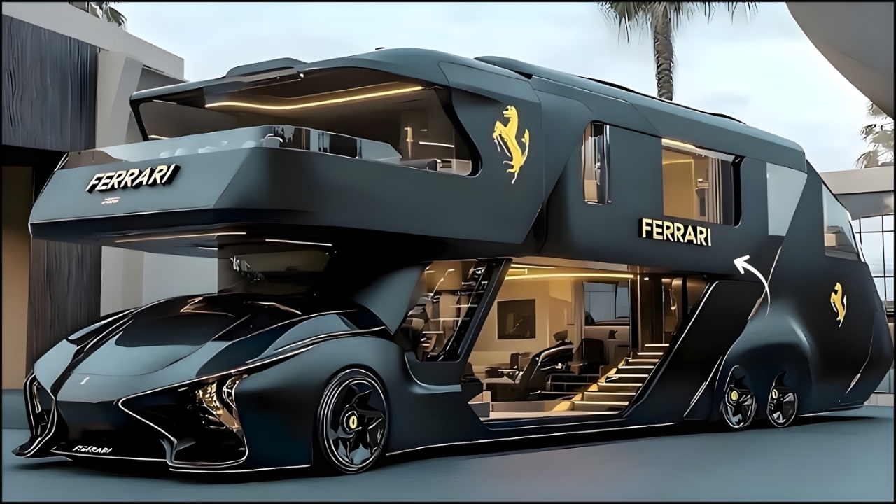 2026 Ferrari Motorhome Unveiled – The World Most Luxurious Performance RV Blending Supercar Power, Comfort, and Smart Technology
