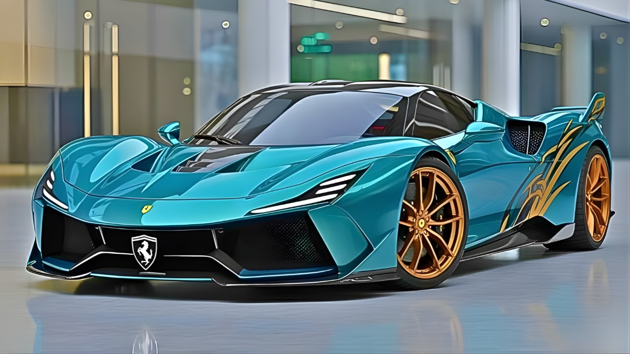 2026 Ferrari Natraj – Italian Masterpiece an Indian Soul Next Gen Hybrid Supercar Blends Heritage, Speed, and Spiritual Design Excellence
