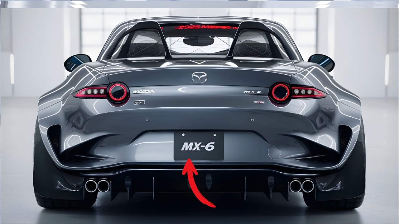 2026 Mazda MX-6 Reborn – Iconic JDM Legend Returns Electric Power, Timeless Design, and Next-Gen Performance
