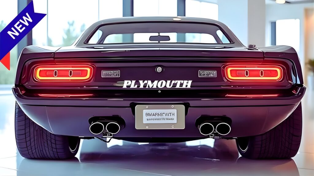2026 Plymouth Barracuda Unveiled – Iconic Muscle Car Returns 700HP Power, Modern Tech, and Classic Design Heritage