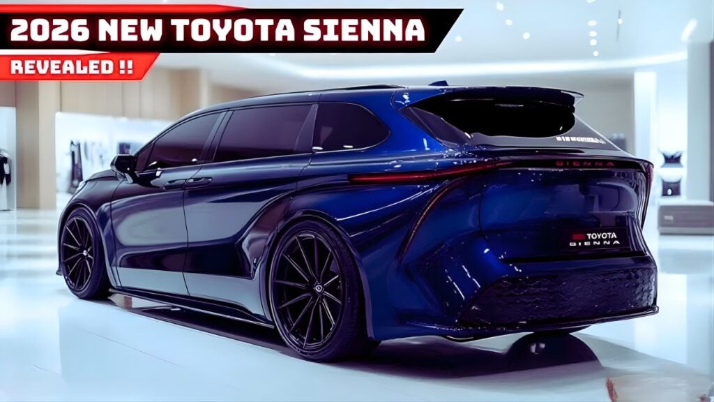 2026 Toyota Sienna Hybrid Minivan Unveiled – Smarter Tech, Smoother Drive, and Unmatched Family Comfort at an Affordable Price
